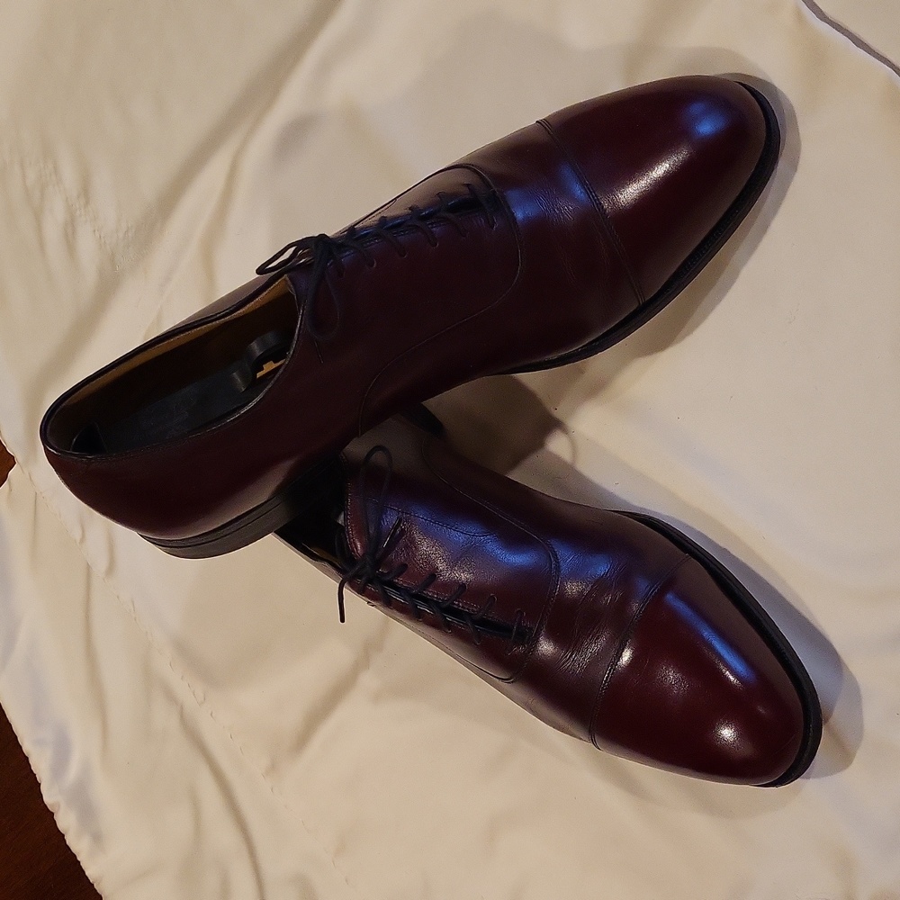 Johnson and Murphy Cap Toe Shoes